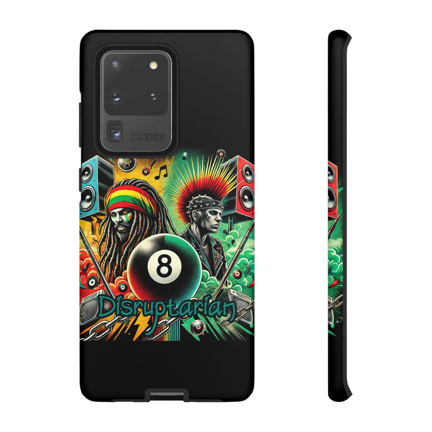 Reggae-Inspired Tough Phone Case - Disruptarian Design