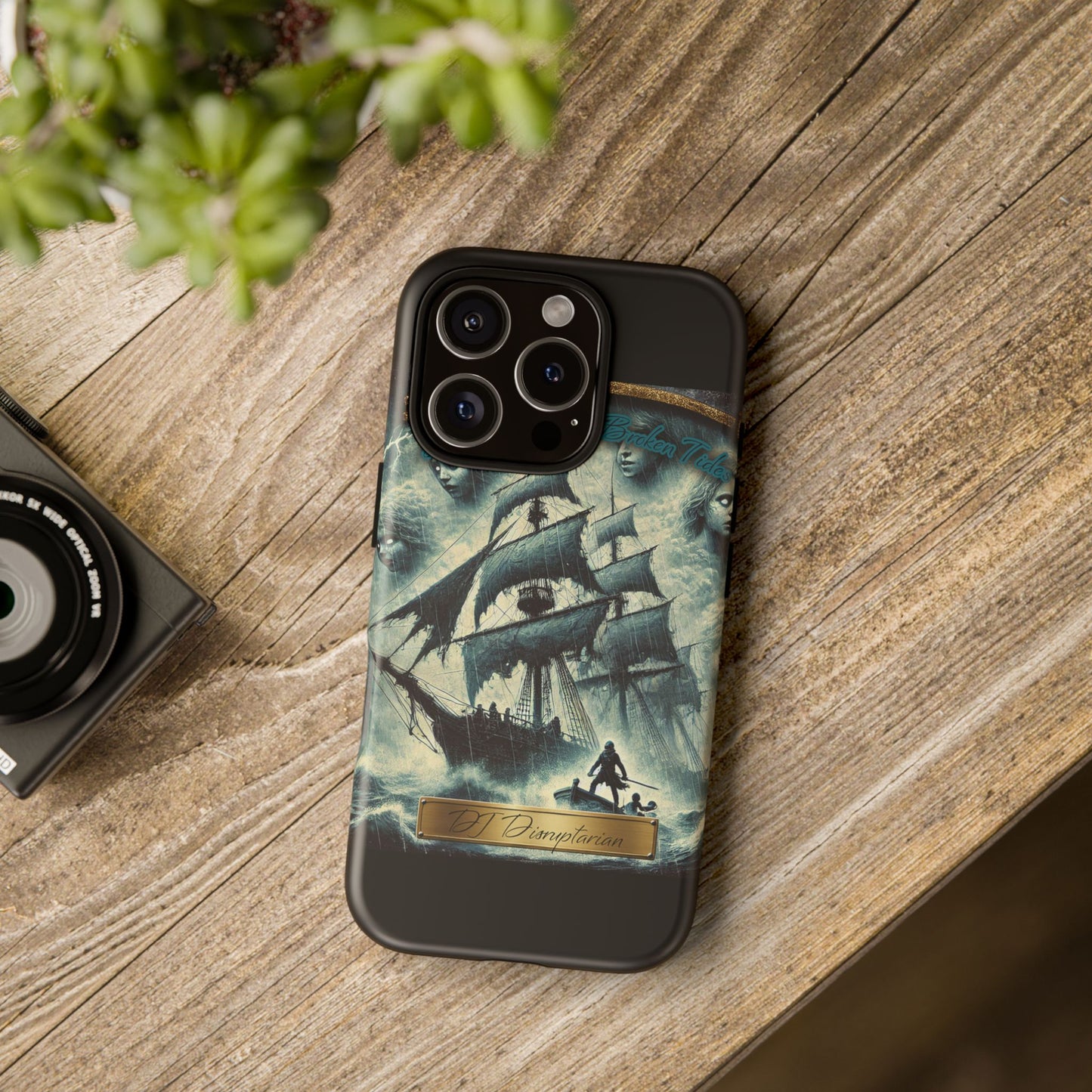 Phone Cases - DJ Disruptarian 'Sea Shanties of Broken Tides' Album Merch