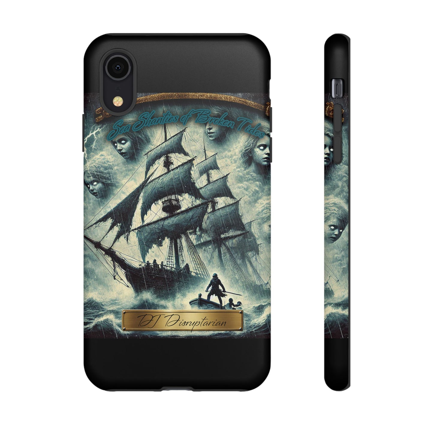 Phone Cases - DJ Disruptarian 'Sea Shanties of Broken Tides' Album Merch
